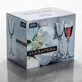 Бокалы для вина Crystalite Bohemia Александра, 6шт, 250мл 1SD70/250/437640K