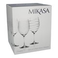 Фужер для красного вина KitchenCraft Mikasa 680мл, набор 4шт, хрустальное стекло 5159242