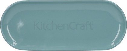 Поднос сервировочный KitchenCraft La Cafetiere Barcelona Ретро Блю, 30x12см C000398