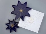 Тарелка ИФЗ Звезда Индиго, 2шт, подарочный набор, фарфор 81.31549.00.1