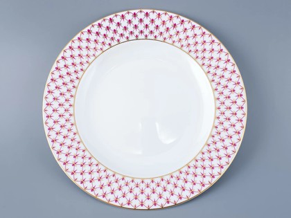 Тарелка мелкая ИФЗ Европейская - 2, Сетка-Блюз 2, 27см, фарфор 80.85411.00.1
