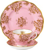 Чайный набор Royal Albert 100-летие, 1960г, Золотые Розы 40017590