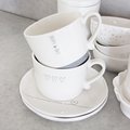 Кружка Bastion Collections White 3 Нearts Grey RJ/CUP 001 GR