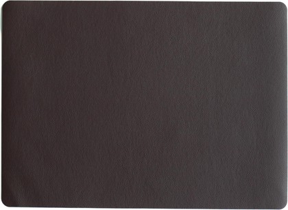 Салфетка под посуду Asa Selection Leather optic fine, 46x33, тёмно-коричневый 7804/420