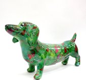 Копилка Такса TED зелёная Pomme-Pidou 148-00014/B