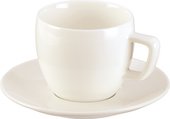 Чашка для каппучино с блюдцем Tescoma Crema 200мл 387124.00