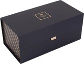 Подарочная упаковка ИФЗ 300x170x145, прямоугольная, на магнитах, синяя 14.70350.01