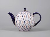 Чайник заварочный ИФЗ Тюльпан, Сетка 1950, 600мл, фарфор 80.42350.00.1