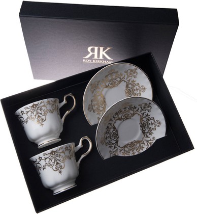 Набор чайных пар Roy Kirkham Букингемский дворец, 2шт XBUCK1130