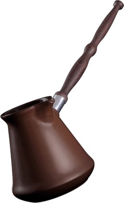 Ceraflame IBRIKS Турка керамическая, цвет - шоколадный, 0,5л, артикул D9332