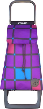 Сумка-тележка Rolser Joy-1800, фиолетовая BAB009more