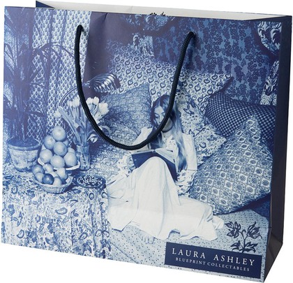 Подарочный пакет Laura Ashley Blueprint, 30x34x0.5см 178301