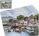 Подставки на пробке Lesser & Pavey Тихая Гавань 4шт 29x22см LP94222