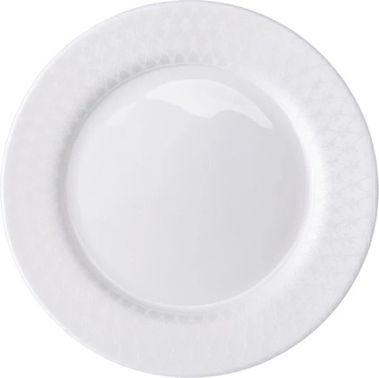 Тарелка десертная ИФЗ Стандартная-2, Жемчужная сетка, 20см, костяной фарфор 80.03012.00.1