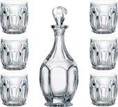 Набор для виски Crystalite Bohemia Сафари графин 800мл, 6 стаканов 250мл 99999/9/99R83/981