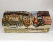 Поднос средний Петушок 38.7x15.2 см The Leonardo Collection LP92533