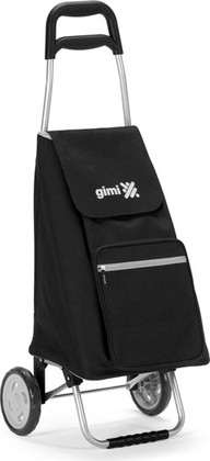 Сумка-тележка Gimi Argo, 2 колеса, чёрная 155155002