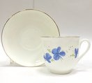 Чашка с блюдцем ИФЗ Ландыш, Голубые цветы 81.17578.00.1