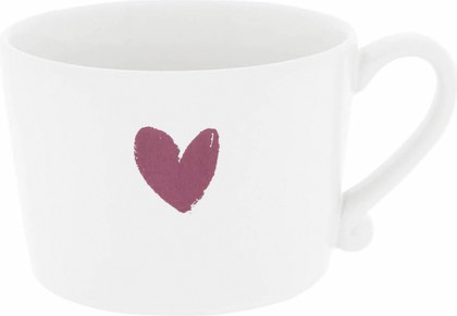 Кружка Bastion Collections White Нeart Red RJ/CUP HEART RED