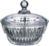 Конфетница с крышкой Нова-Сатурн 17.5см Crystalite Bohemia 5K932/1/99U86/175