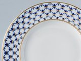 Тарелка мелкая ИФЗ, Европейская-2, Кобальтовая сетка, 24см, фарфор 80.03647.00.1