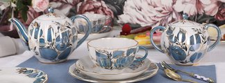 Тарелка десертная ИФЗ Тюльпан Лунный, 18см, фарфор 80.02220.00.1