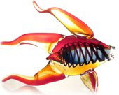 Фигурка стеклянная Top Art Studio Рыбка золотая, 32x26.5см ZB2169-TA