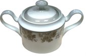 Сахарница Top Art Studio Жардан Беж, фарфор, 240мл YF2368-TA