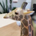 Скульптура ИФЗ Жираф с поднятой головой, фарфор 82.00986.00.1