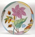 Тарелка декоративная ИФЗ Эллипс, Цветущий город, d275мм, фарфор 80.83754.00.1