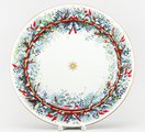 Блюдо круглое ИФЗ Стандартная - 2, Календа, 32см, костяной фарфор 80.35717.00.1
