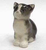 Скульптура Котёнок Тишка, фарфор ИФЗ 82.50504.00.1