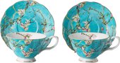 Набор чайных пар Top Art Studio Азур, 180мл, 2шт SC1069-TA