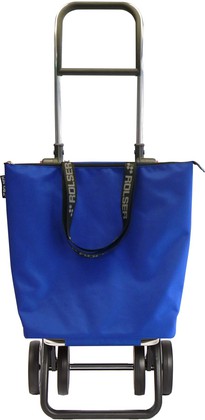 Сумка-тележка Rolser MF Mini Bag, 4 колеса, складная, синяя MNB017azul