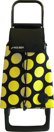 Сумка-тележка Rolser Joy-1800, чёрно-жёлтая BAB017negro/lima