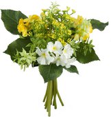 Цветок искусственный "Примула" букет 28см Floralsilk 12382Y-CR