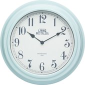 Часы настенные KitchenCraft Living Nostalgia blue LNCLOCKBLU
