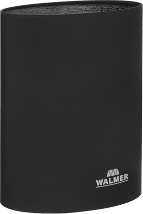 Подставка для ножей овальная чёрная Walmer W080022201