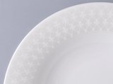 Тарелка глубокая ИФЗ, Стандартная-2, Жемчужная сетка, 23,5см, костяной фарфор 80.03016.00.1