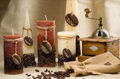 Свеча "Кофе" колонна 7х14cм Bartek Candles 5907602648652
