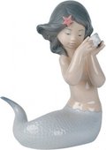 Статуэтка фарфоровая NAO Звуки моря (русалочка) (Sounds Of The Sea) 20см 02001367