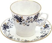 Кофейная пара ИФЗ, рисунок Тонкие веточки, форма Чёрный кофе 81.13635.00.1