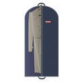 Чехол для одежды Hausmann Monocolor 140x60см, синий HM-701402NG