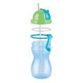 Детская бутылочка с трубочкой Tescoma Bambini, синий/зелёный, 300мл 668172.54