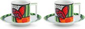 Кофейная пара EGAN Бритто Сердца, 90мл, 2шт PBT02/1CU