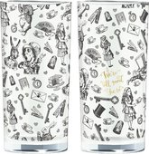 Стакан KitchenCraft Mikasa V&A 350мл, 2шт, Алиса в стране чудес 5236588