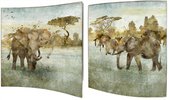 Картина Саванна 38x38см, пара Top Art Studio WDP1757-TA