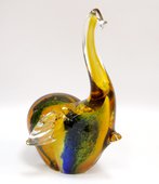 Фигурка стеклянная Top Art Studio Слоненок 11x18.5см ZB1517-TA