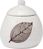 Сахарница с крышкой Ashdene Lantana White Stone 517194