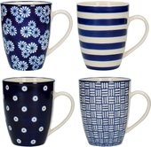 Набор кружек Kitchen Craft London Pottery 280мл, 4шт JY18LT31